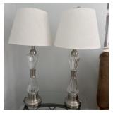 Glass Stand Table Lamps