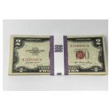 25 $2 Notes