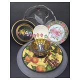 Collection of Decorative Serving Dishes and More