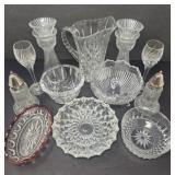 Collection of Glass and Crystal Serving Dishes