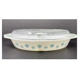 Pyrex Snowflake Divided Dish