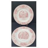 Limestone College Commerative Plates
