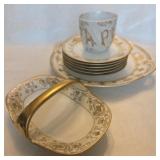 Vintage Nippon China Serving Dish Plates and More