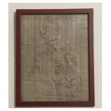 Handcrafted Souvenir Map of The Philippines