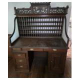 Antique Postmaster Desk