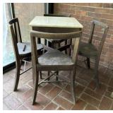 Ice Cream Parlor Table and Chairs