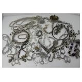 Silver Colored Costume Jewelry