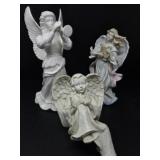 Porcelain and Resin Angels