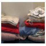 Assorted Linens and Bedding