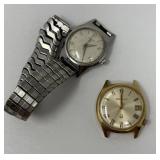 14K GF Bulova Accutron Face, Elgin Watch