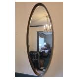 Mid Century, Brass Finish Mirror