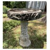 Concrete Birdbath