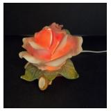 Vintage Rose Lamp