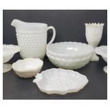 Milk Glass Pieces