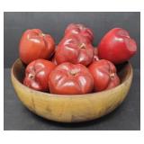 Wood Bowl of Wood Apples