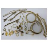 Gold Colored Costume Jewelry