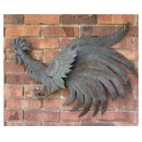 Metal Rooster Wall Decor