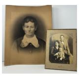Vintage Portrait Photograph and Family Photo