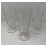 Vintage Ice Tea Goblets