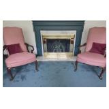Traditional Gooseneck Arm Chairs