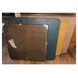 Four Folding Card Tables