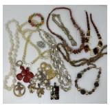 Beaded, Button, Wooden and More Jewelry