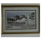 Framed Signed Print Charleston Battery