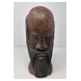 Handcrafted Wooden Bust