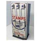 Vintage Coin Operated Stamp Vending Machine
