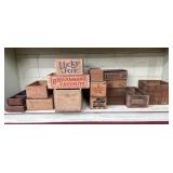 Wooden Boxes and Crates