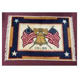 American Bicentennial 'Freedom Rug' A