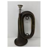 WWI Brass Military Bugle