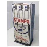 Vintage Coin Operated Stamp Vending Machine
