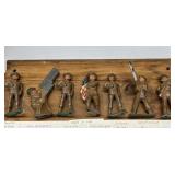 Cast Metal Toy Soldiers