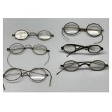 Antique Wire Rim Glasses