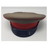 Vintage Soviet Russian Army Soldier Visor Cap