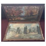 Framed Landscape Scenes