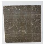 Brown's Mule Tobacco Printing Plate