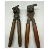 Bullet Mold with Wooden Handles