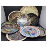 Bicentennial Metal Tins, Serving Trays