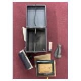 Antique Postcard Printer and Stapler