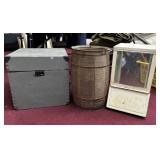 Vintage Boxes and Barrel