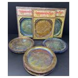 Carnival Glass Collectors Plates