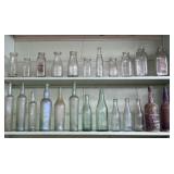 Bottle Collection Including Milk Bottles