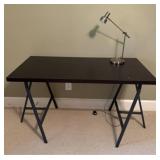 Work Table and Lamp