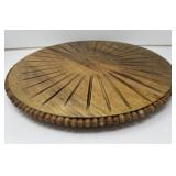 Beaded Wooden Lazy Susan