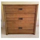 Contemporary Three Drawer Dresser by Thomasville