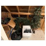 Christmas Greenery and Lights