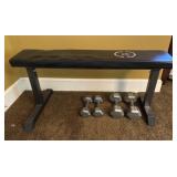 Renegade Strength Weight Bench and Hand Weights