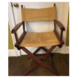 Wood Frame Directors Chair